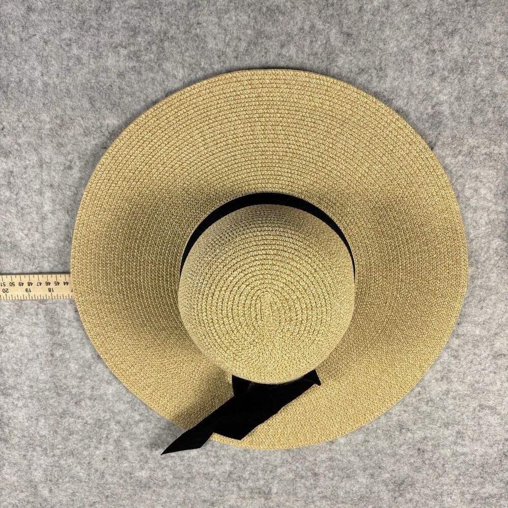 Fashion Paper Straw Summer Sun Hat - Unisex Men & Women - Furtalk - Lot of 2 - Picture 8 of 9